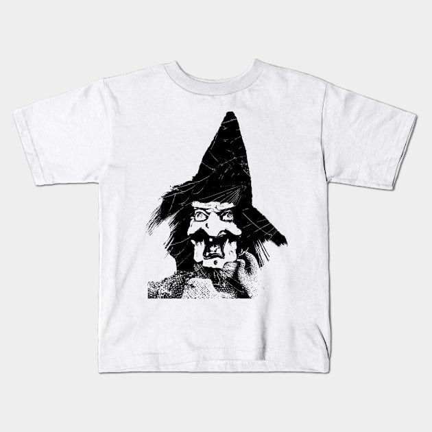 witch Kids T-Shirt by hottehue